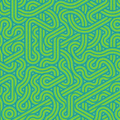 Colour Hexagon Tile Connection art background design illustration