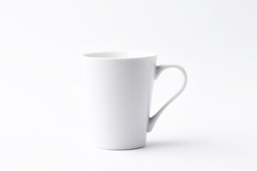 Empty coffee cup or coffee mug on white background