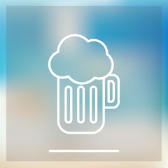 Beer mug icon