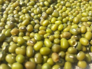 green olives background