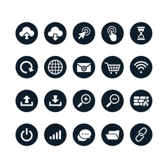 Set of web icons