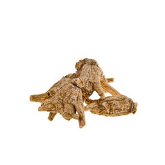 Ginseng or Dried Ginseng on a background new.