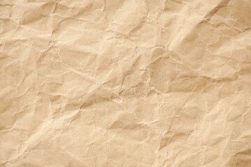 crumpled brown paper texture