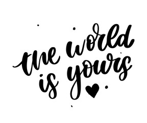 Travel life style inspiration quotes lettering. Motivational typography. Calligraphy graphic design element. Collect moments Old ways wont open new doors. Lets go explore. Every picture tells a story