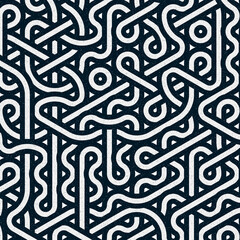 Colour Hexagon Tile Connection art background design illustration