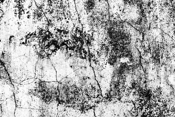 Texture of a concrete wall with cracks and scratches which can be used as a background