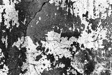 Texture of a concrete wall with cracks and scratches which can be used as a background