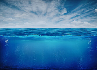 BLUE UNDER WATER - Image 