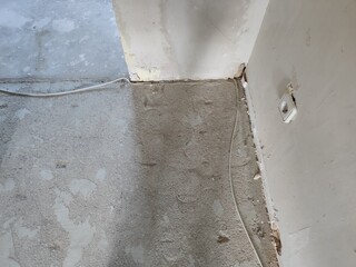 Sanierungsarbeiten Altbau - Estricht Vorbereitungen