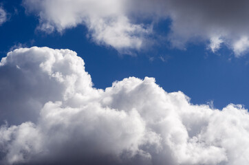 Naklejka na ściany i meble clouds on a blue sky 2