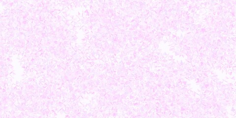 Light Purple vector background with christmas snowflakes.