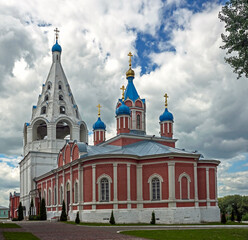 Our Lady of Tikhvin church/ Kremlin in the city of Kolomna, Russia.  Year of construction - 1776