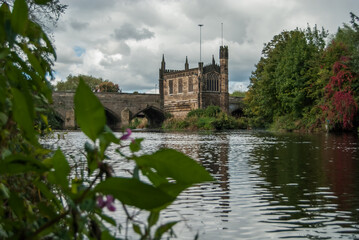 Obraz premium Chantry Chapel of St Mary the Virgin, Wakefield, West Yorkshire
