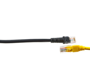 internet wire cat6 cat5. the concept of connecting to an Internet network or providing...