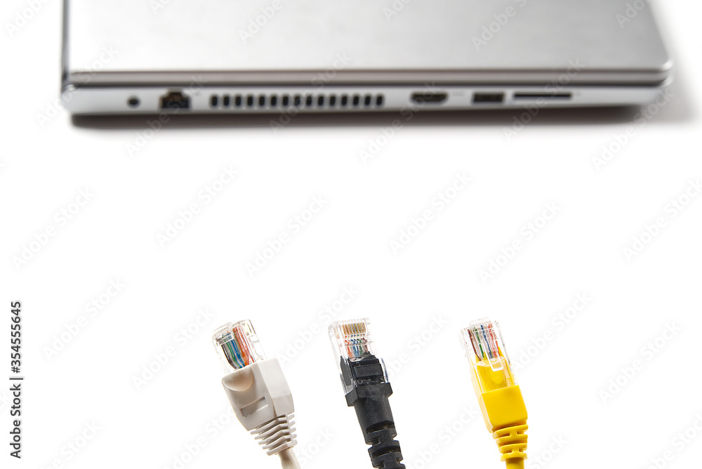 Poster the choice of high-speed internet access. the concept of connecting broadband high-speed internet to