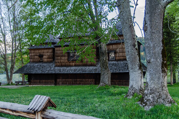 Cerkiew w Smolniku nad  Sanem - Bieszczady