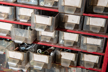 small drawers with hardware