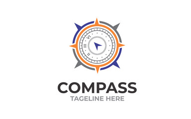 Creative Compass logo vector design