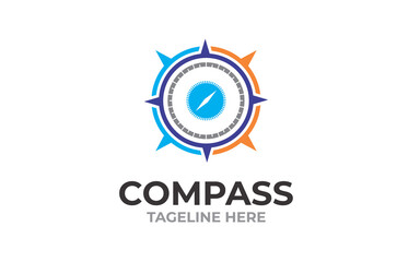 Creative Compass logo vector design