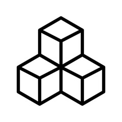 Stacked box icon