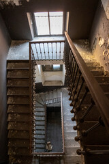 Obraz premium Casa e fabbrica abbandonata, Milano 