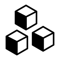 Stacked box icon