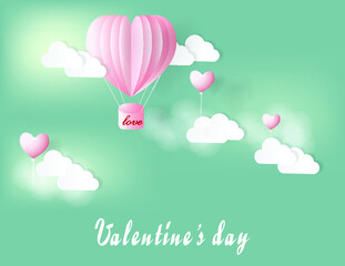 illustration of love and valentine day 