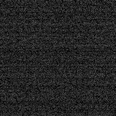 Seamless pattern with random sized bubbles. Black circles on white background