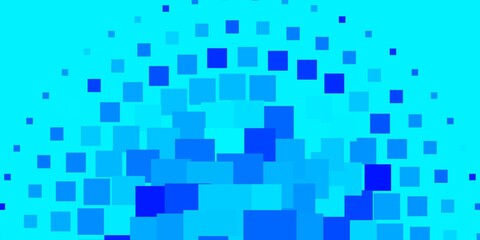 Light BLUE vector layout with lines, rectangles. Abstract gradient illustration with rectangles. Modern template for your landing page.