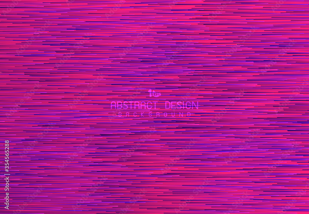 Poster abstract pink stripe line pattern of technology design template artwork background. illustration vec