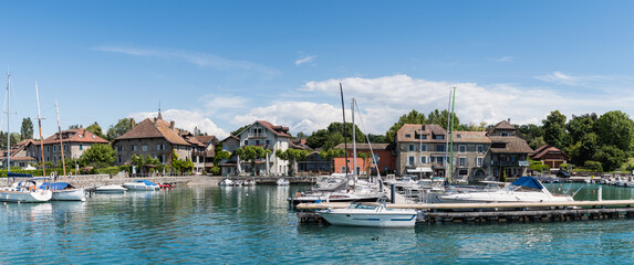 Panorama du Port de Nernier © julien leiv