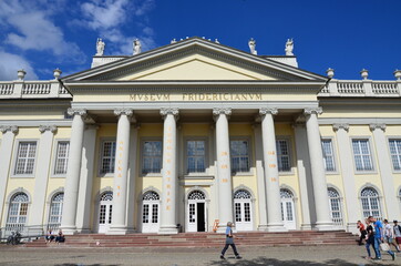 Obraz premium Fridericianum museum of Kassel, Germany