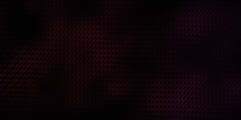 Dark Purple vector backdrop with lines. Gradient abstract design in simple style with sharp lines. Template for your UI design.