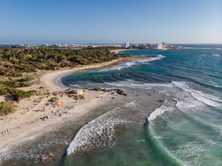 Es Peregons Petits beach, Punta de Sa Llova, Parque Natural Marinoterrestre Es Trenc-Salobrar de...