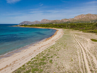 Arenal de sa Canova, Artà - Santa Margalida, Natural Area of Special Interest, Mallorca, Balearic Islands, Spain