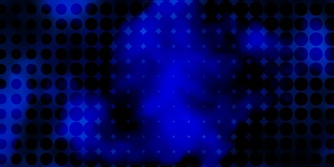 Light BLUE vector background with spots. Abstract illustration with colorful spots in nature style. Design for your commercials.