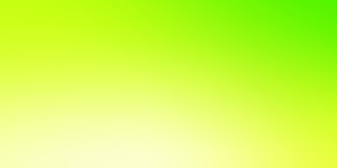 Light Green, Yellow vector blurred colorful texture. Elegant bright illustration with gradient. Background for ui designers.