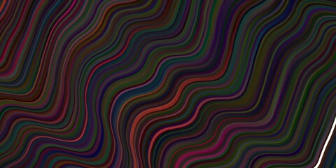 Dark Pink vector template with wry lines.