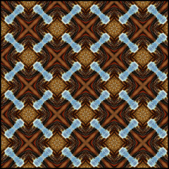 Naklejka premium thai art pattern