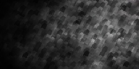 Light Blue, Red vector pattern with colorful hexagons.