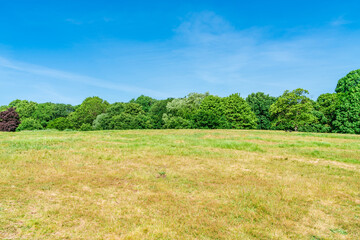 Parliament Hill in the south-east corner of Hampstead Heath, London UK