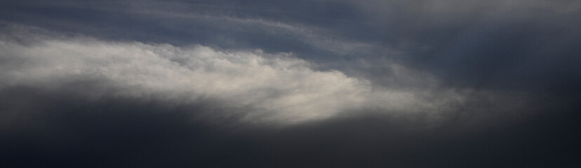 rain clouds storm at rainy season