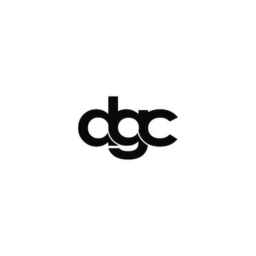 dgc letter original monogram logo design