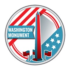Naklejka premium Washington monument