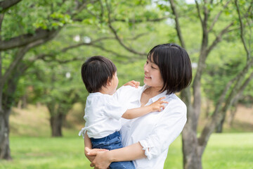 Fototapeta premium 育児 子育て