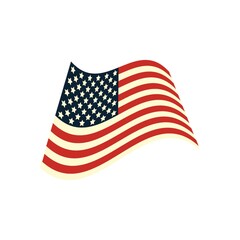 Fototapeta premium United States of America flag