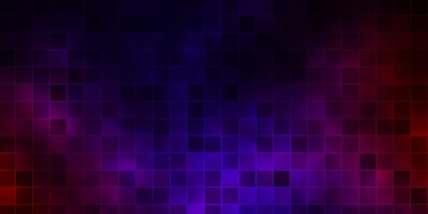 Dark Blue, Red vector texture in rectangular style.