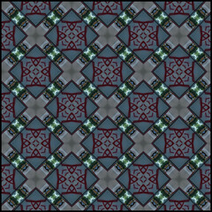 seamless pattern with geometric shapes