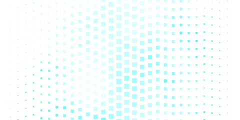 Light BLUE vector background with rectangles. Rectangles with colorful gradient on abstract background. Modern template for your landing page.
