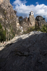 views of the town of guadalest